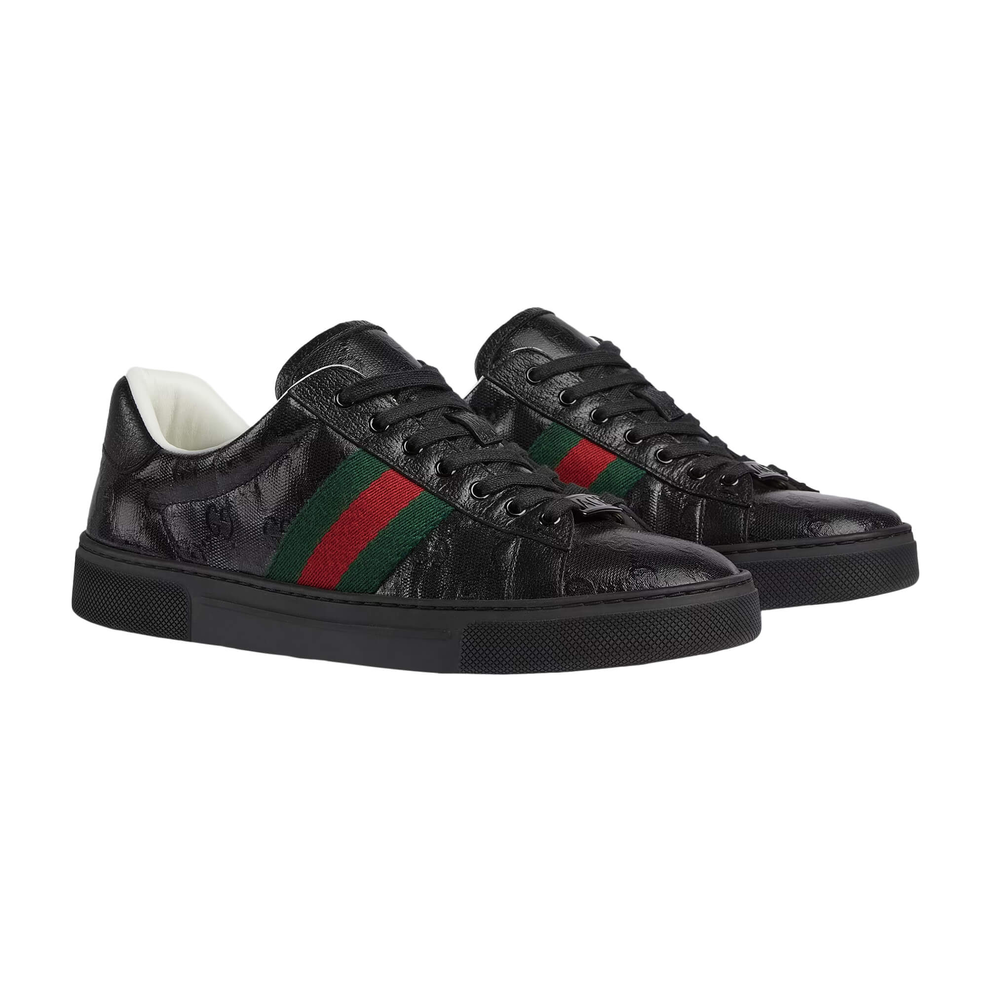 Gucci Women's Ace Sneaker With Web - Enigma Boutique