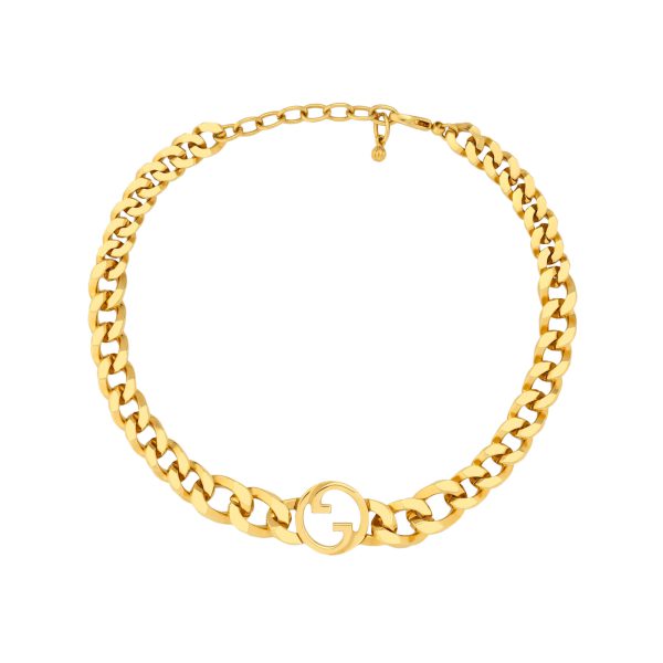 Gucci Blondie Chain Necklace at Enigma Boutique