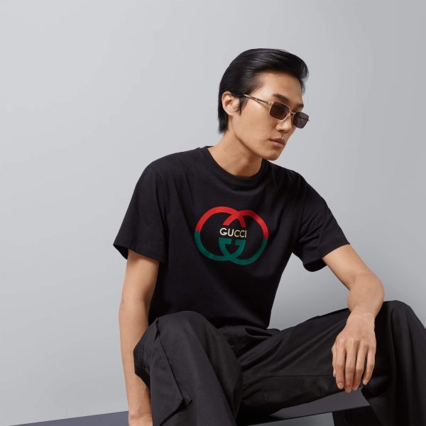 Gucci Cotton Jersey Printed T-shirt at Enigma Boutique
