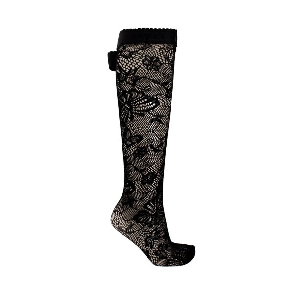 Gucci Black Lace Stockings at Enigma Boutique