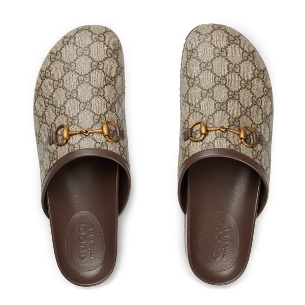 Gucci Men's GG Horsebit Slipper at Enigma Boutique