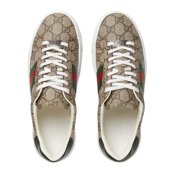 Gucci Women’s Ace Sneaker With Web - Image 4