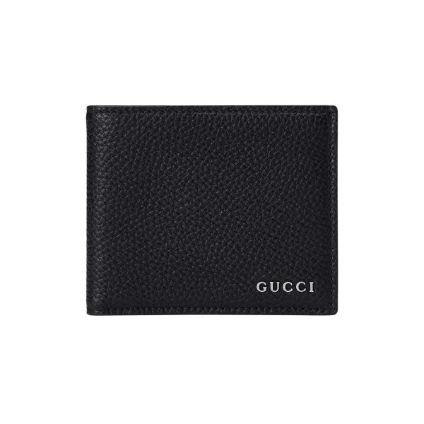 Gucci Bi-fold Wallet With GUCCI Logo at Enigma Boutique