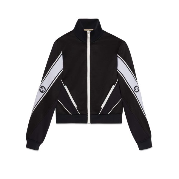 Gucci Cotton Jersey Zip Jacket at Enigma Boutique