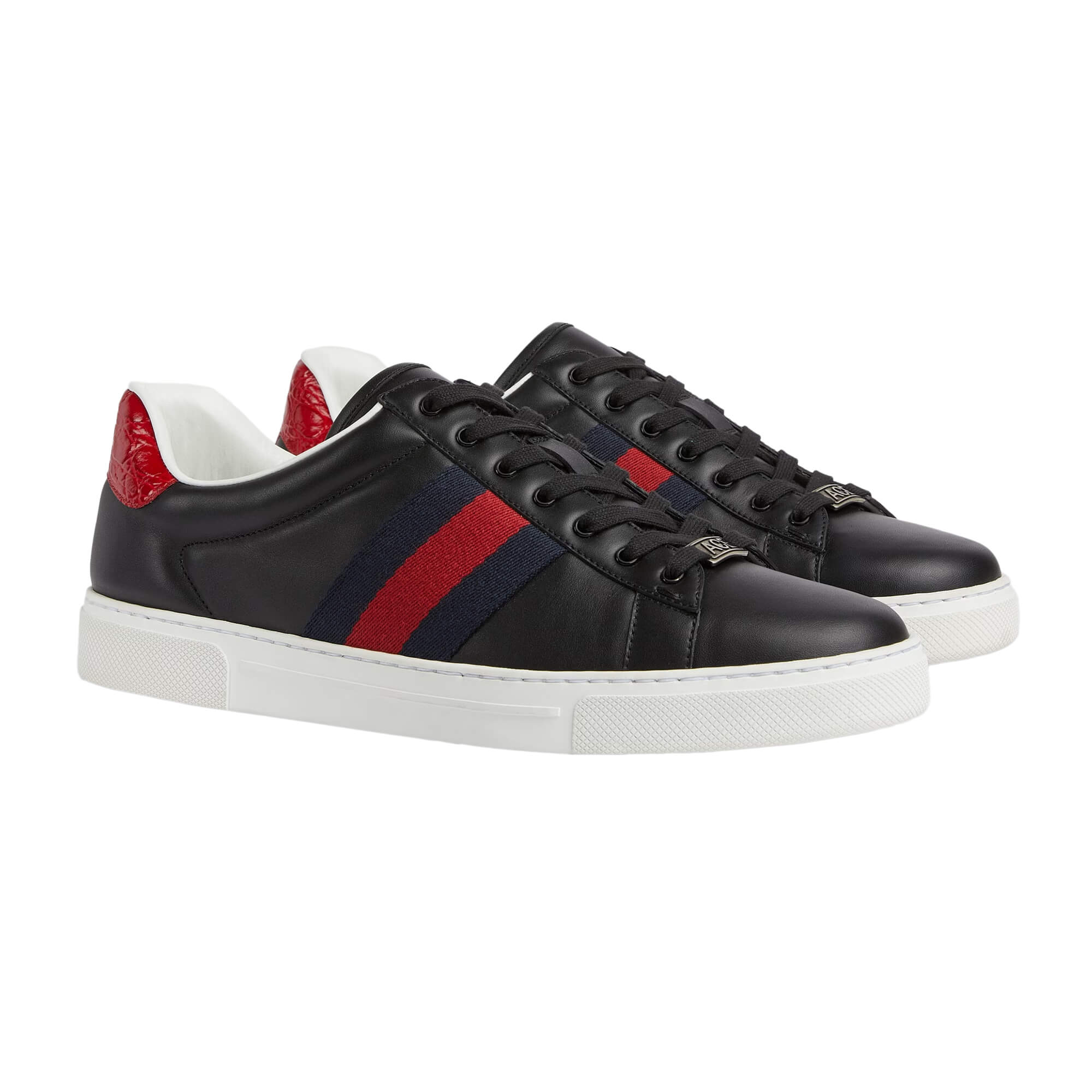 Gucci Ace Damensneaker Mit Web In Black | ModeSens