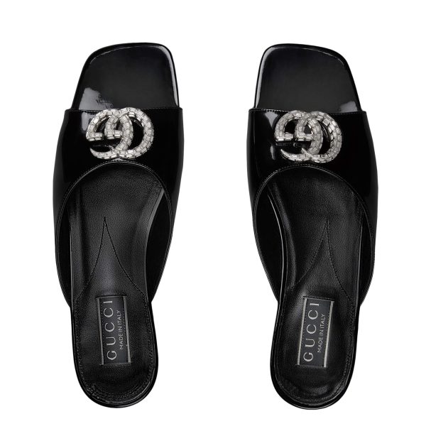 Gucci Women's Double G Slide Sandal at Enigma Boutique