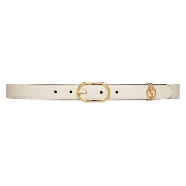 Gucci Belt With Round Interlocking G at Enigma Boutique