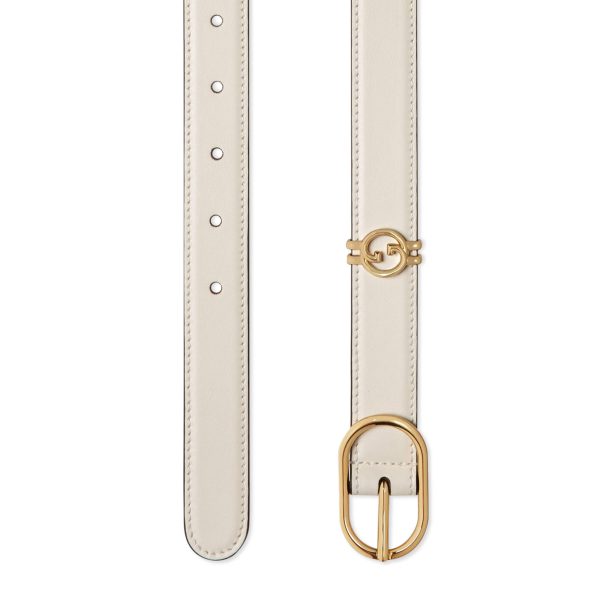 Gucci Belt With Round Interlocking G at Enigma Boutique