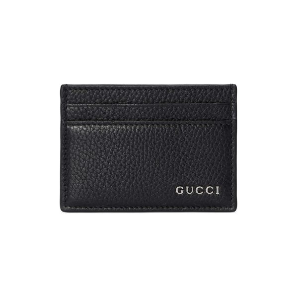 Gucci Card Case With GUCCI Logo at Enigma Boutique