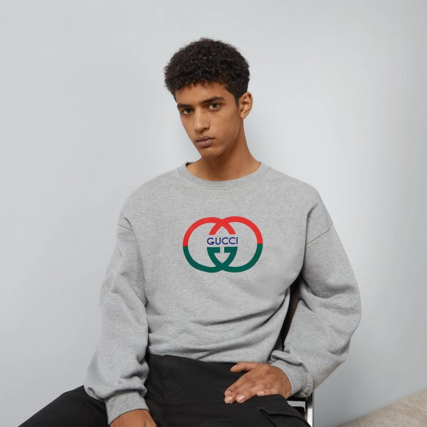 Gucci Cotton Jersey Printed Sweatshirt at Enigma Boutique