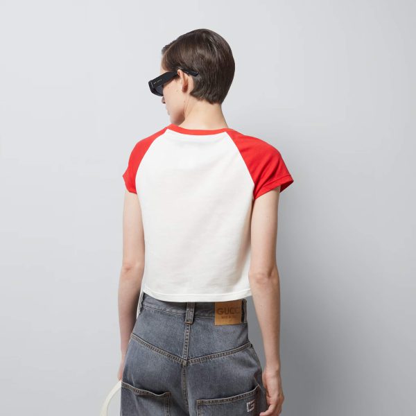 Gucci Cotton Jersey Short Sleeved T-shirt at Enigma Boutique
