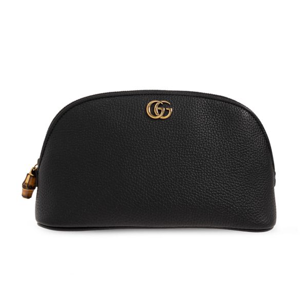 Gucci Double G Beauty Case With Bamboo at Enigma Boutique