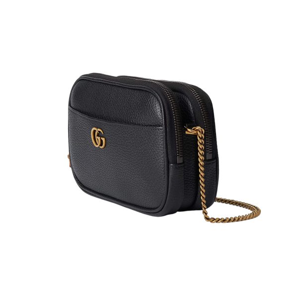 Gucci Double G Super Mini Bag With Bamboo - Image 2