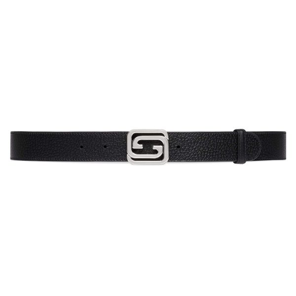 Gucci Reversible Belt With Squared Interlocking G at Enigma Boutique
