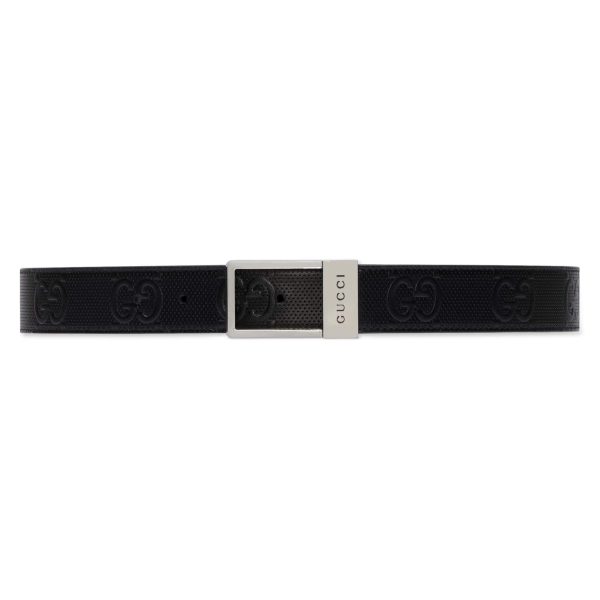 Gucci GG Belt With Rectangular Buckle at Enigma Boutique