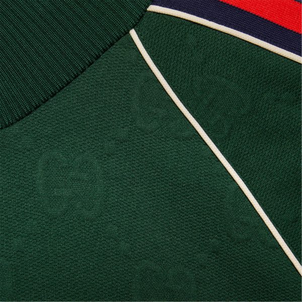 Gucci GG Jacquard Jersey Zip Jacket at Enigma Boutique