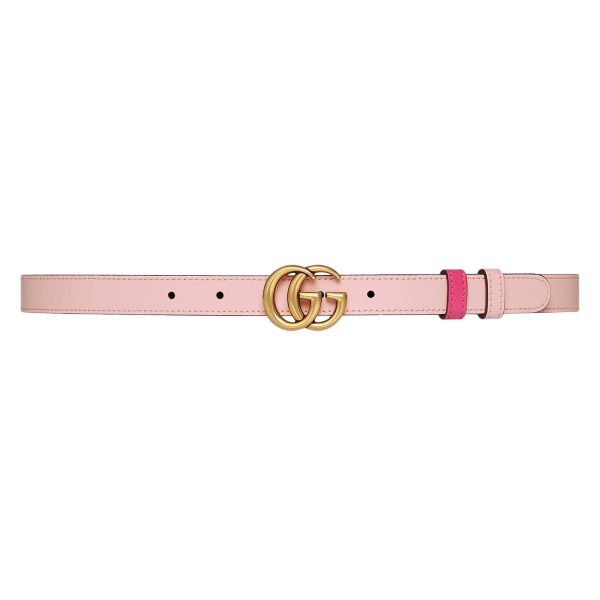 Gucci GG Marmont Reversible Thin Belt at Enigma Boutique