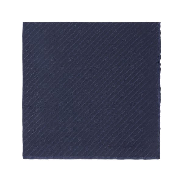 Gucci Interlocking G Silk Pocket Square at Enigma Boutique