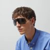 Gucci Mask-shaped Frame Sunglasses - Image 3