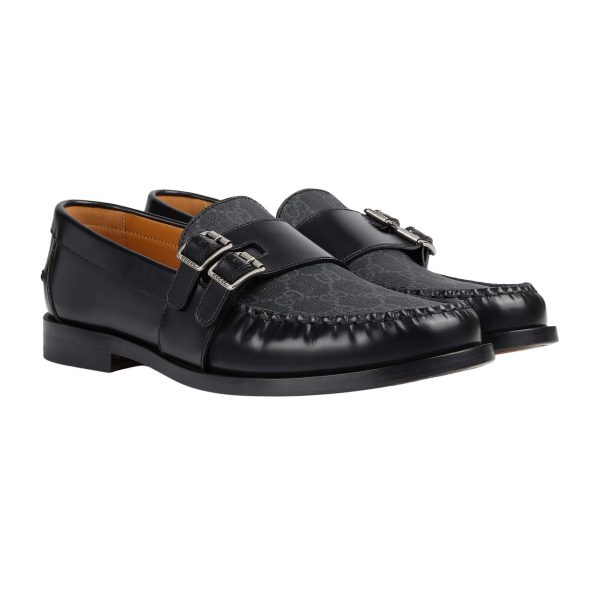 Gucci Men's Buckle Loafer With GG at Enigma Boutique