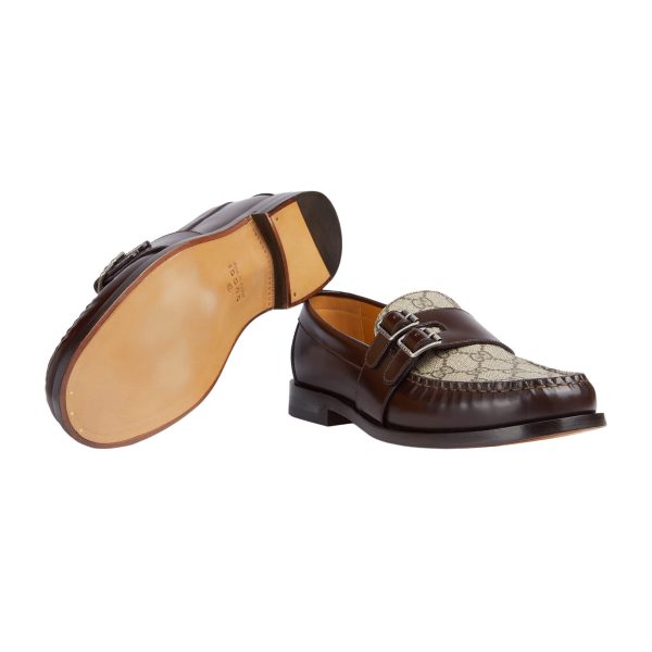 Gucci Men’s Buckle Loafer With GG at Enigma Boutique