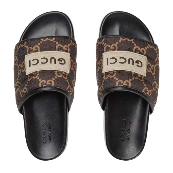 Gucci Men's GG Slide Sandal at Enigma Boutique
