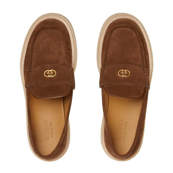 Gucci Men's Loafer With Interlocking G at Enigma Boutique