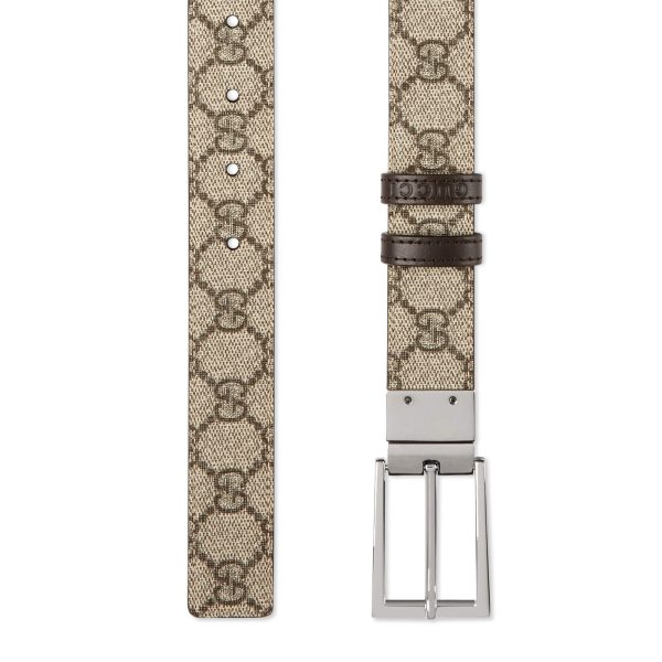 Gucci Reversible Belt With Rectangular Buckle at Enigma Boutique