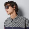 Gucci Low Nose Bridge Fit Sunglasses - Image 3