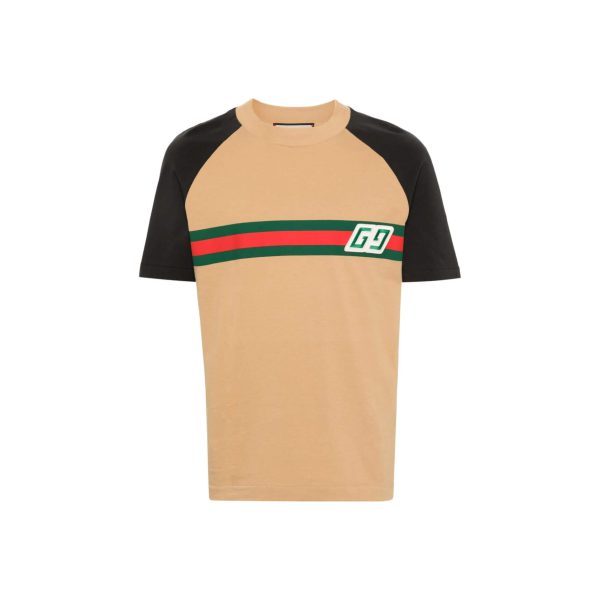 Gucci T-shirt With Square GG at Enigma Boutique