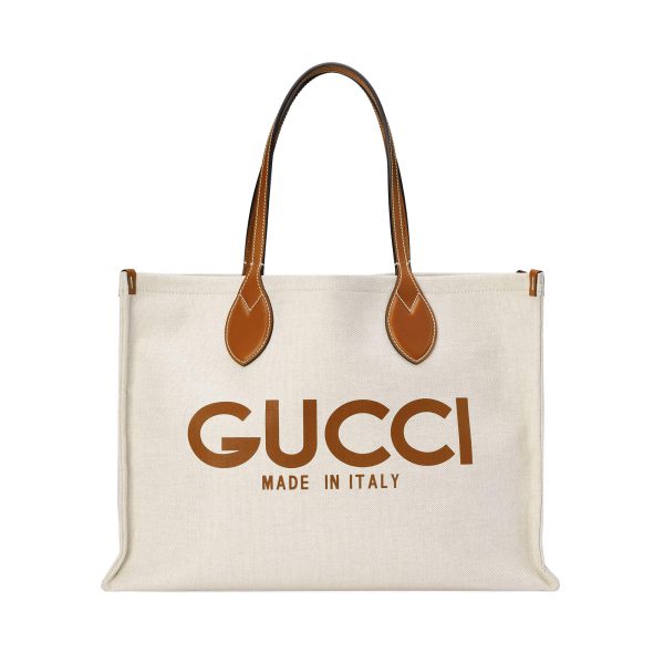 Gucci Tote Bag With Gucci Print at Enigma Boutique