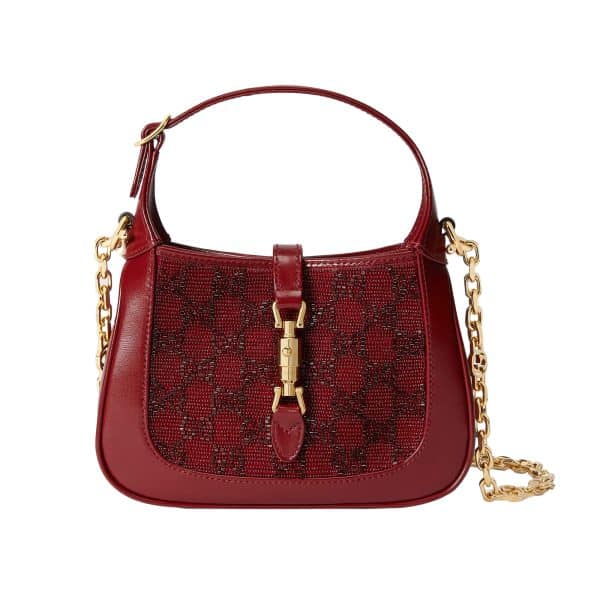 Gucci Jackie 1961 GG Crystal Mini Bag