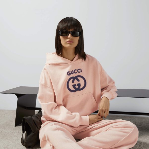 Gucci Cotton Jersey Sweatshirt With Embroidery at Enigma Boutique