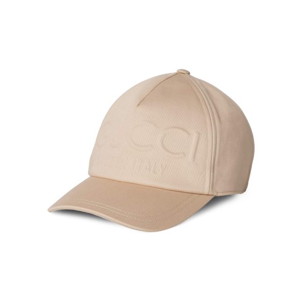 Gucci Embossed Detail Baseball Cap at Enigma Boutique