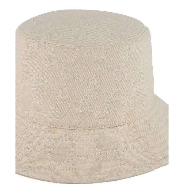 Gucci GG Denim Bucket Hat - Image 3