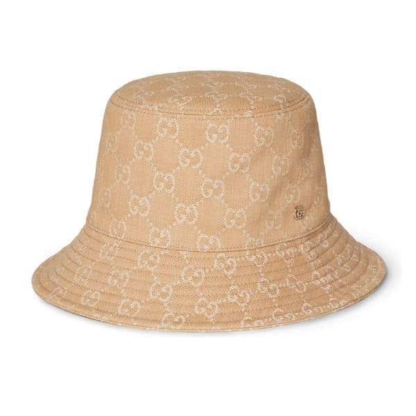 Gucci GG Denim Bucket Hat at Enigma Boutique