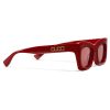 Gucci Specialized Fit Rectangular Sunglasses - Image 2