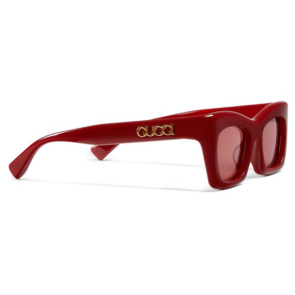 Gucci Specialized Fit Rectangular Sunglasses at Enigma Boutique