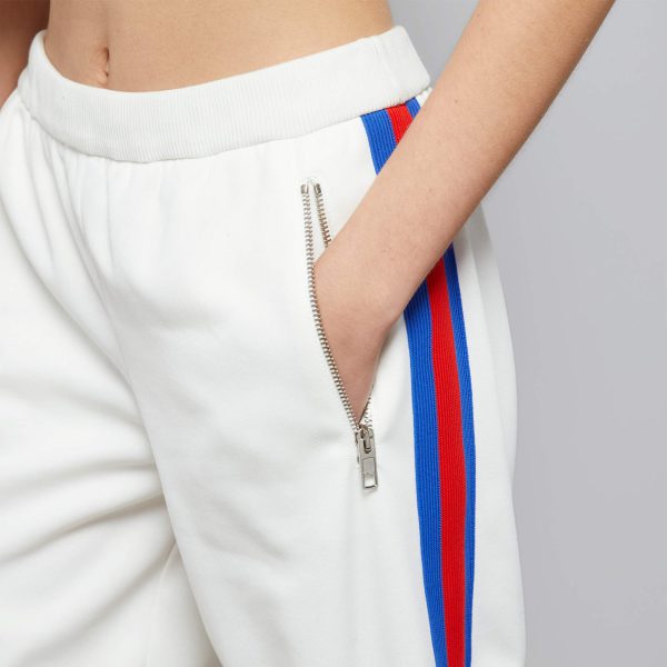 Gucci Technical Jersey Track Bottoms at Enigma Boutique