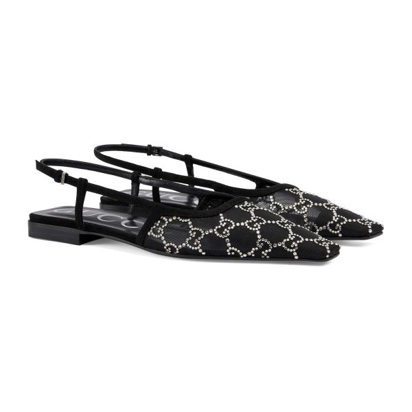 Gucci Women's GG Slingback Ballet Flat at Enigma Boutique