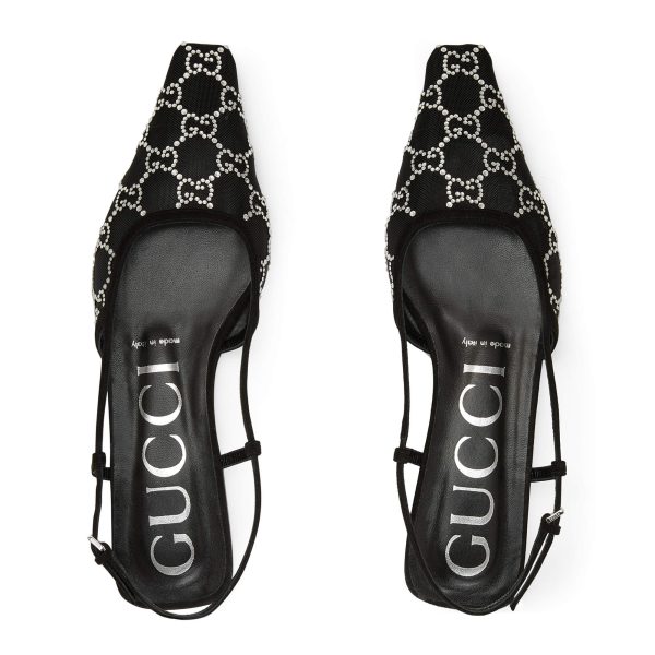 Gucci Women's GG Slingback Ballet Flat at Enigma Boutique