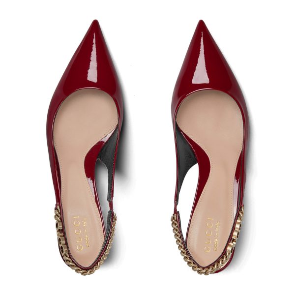 Gucci Signoria Slingback Pump - Image 4