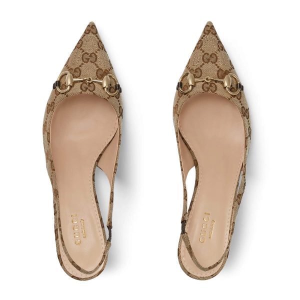 Gucci Women's Horsebit Slingback Pump at Enigma Boutique