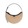 Alaïa Demi Lune Bag In Paper Straw