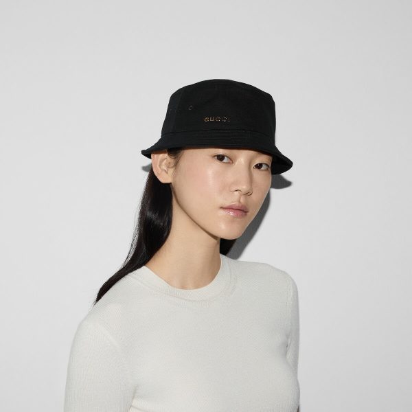 Gucci Canvas Bucket Hat - Image 5