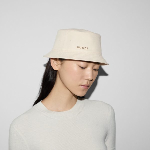 Gucci Canvas Bucket Hat - Image 5