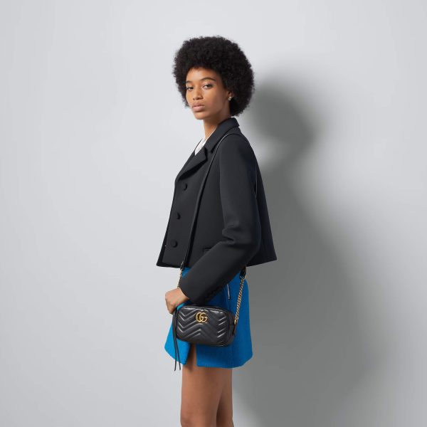 Gucci GG Marmont Mini Camera Bag - Image 12