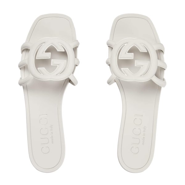Gucci Women's Interlocking G Slide Sandal - Image 3