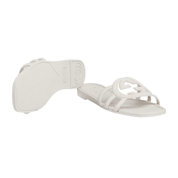 Gucci Women's Interlocking G Slide Sandal - Image 5