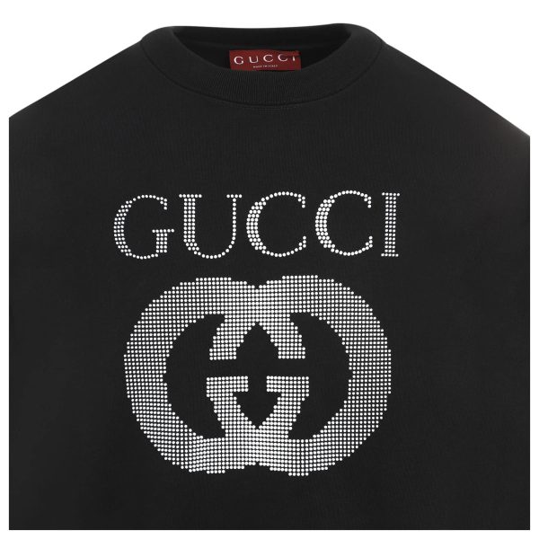 Gucci Cotton Jersey Printed Sweatshirt - Image 3